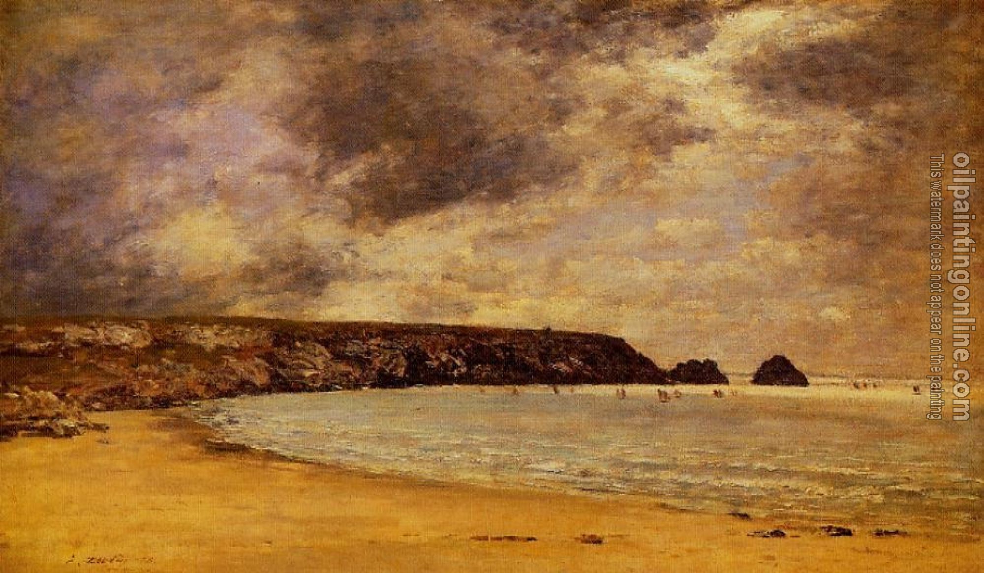 Boudin, Eugene - Camaret, the Bay